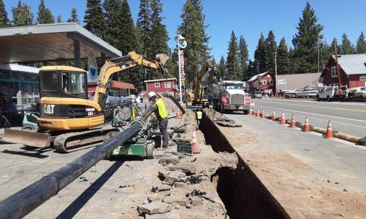 Read Tahoe City Public Utility District board approves unrestricted cash for water system replacement project