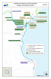 TCPUD Parks and Facilities Map